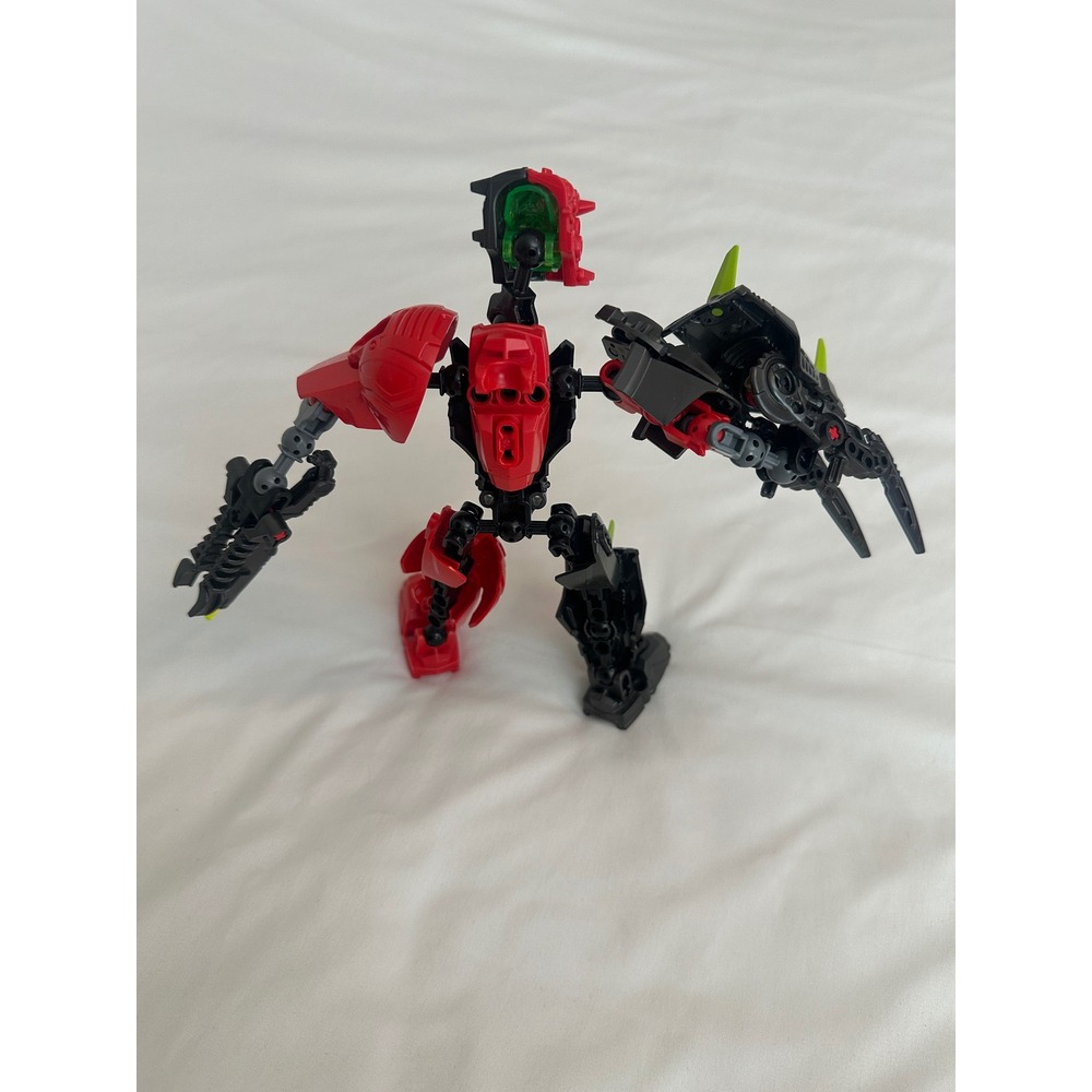 LEGO Hero Factory Splitface 6218‎ Villain Action Figure Red Black Complete - Picture 4 of 4